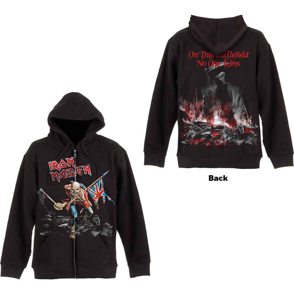 Iron Maiden - Scuffed Trooper - Sweatshirt Black