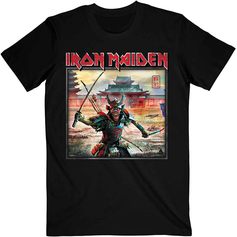 Iron Maiden - Senjutsu Album Palace Keyline Square - T-Shirt Black
