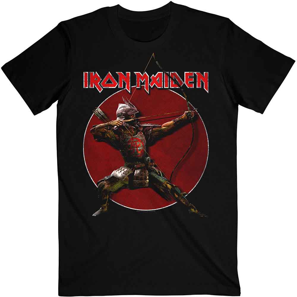 Iron Maiden - Senjutsu Eddie Archer Red Circle - Black