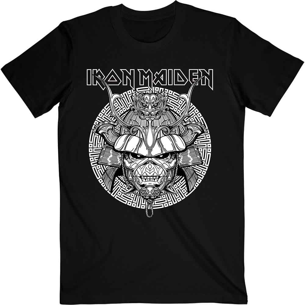 Iron Maiden - Senjutsu Samurai Graphic White - Black