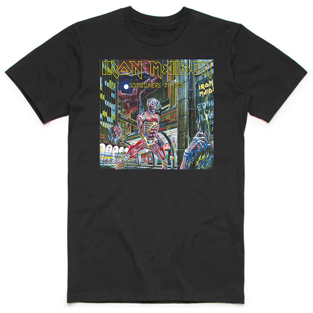 Iron Maiden - Somewhere in Time Box - T-Shirt Black
