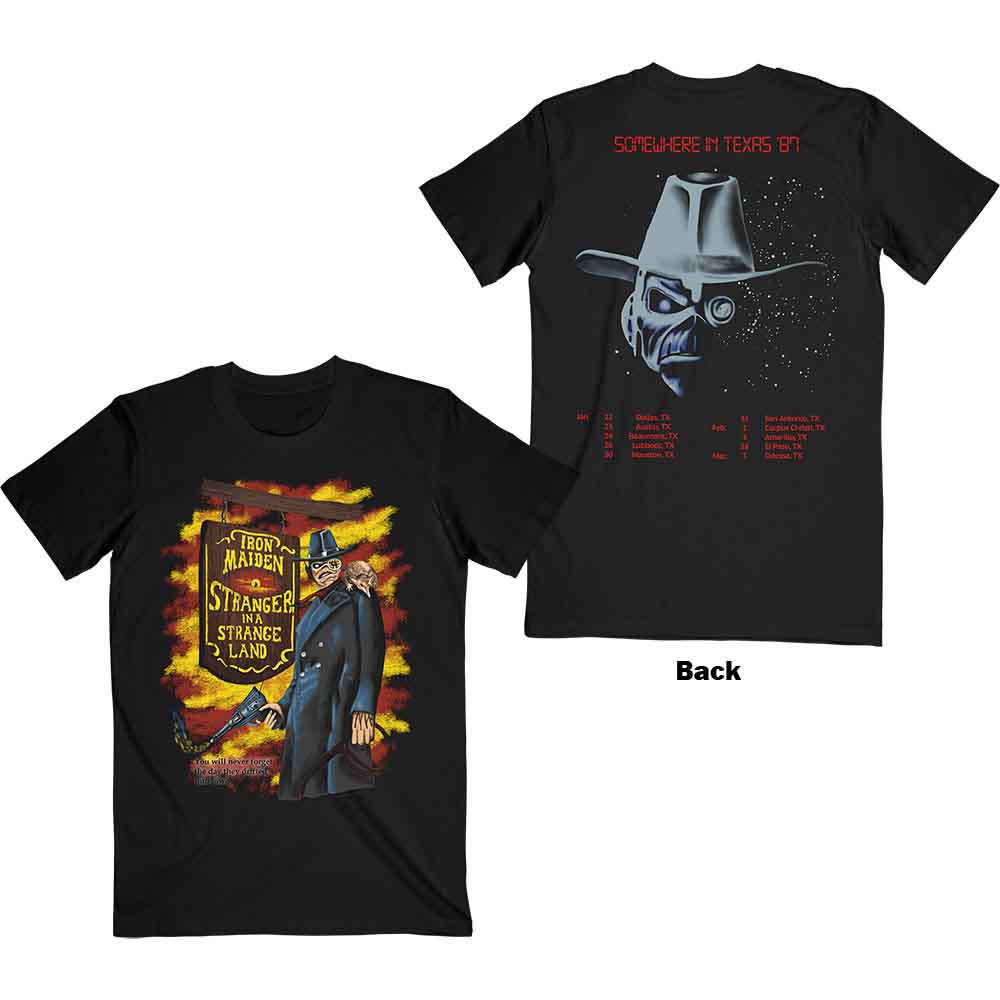 Iron Maiden - Stranger In A Strange Land - T-Shirt Black