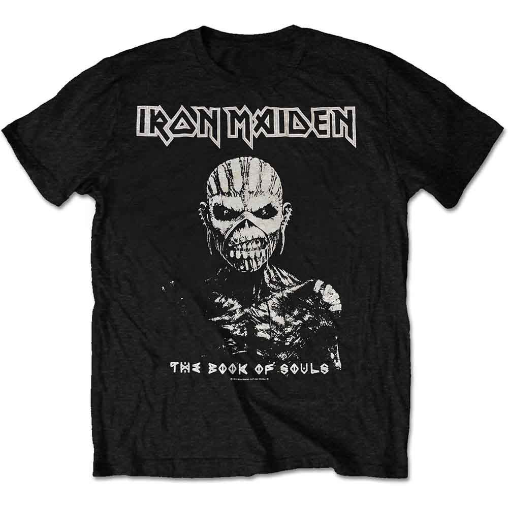 Iron Maiden - The Book of Souls White Contrast - T-Shirt Black