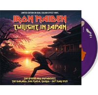Iron Maiden - Twilight In Japan: The Legendary Broadcast - The Nakano Sun Plaza, Tokyo: May 24th, 1981 (Dual Color Effect/ Clear Base Vinyl) [Import] - Vinyl