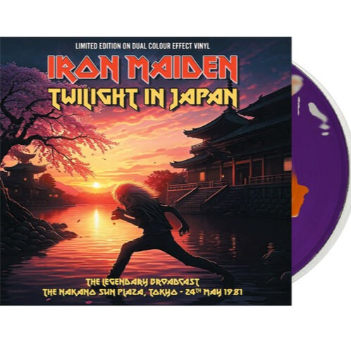 Iron Maiden - Twilight In Japan: The Legendary Broadcast - The Nakano Sun Plaza, Tokyo: May 24th, 1981 (Dual Color Effect/ Clear Base Vinyl) [Import] - Vinyl