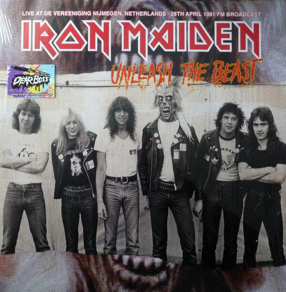 Iron Maiden - Unleash The Beast: Live At De Vereeniging Nijmegen, Netherlands 1981 (Limited Edition, Green & Yellow Splatter Colored Vinyl) [Import] - Vinyl
