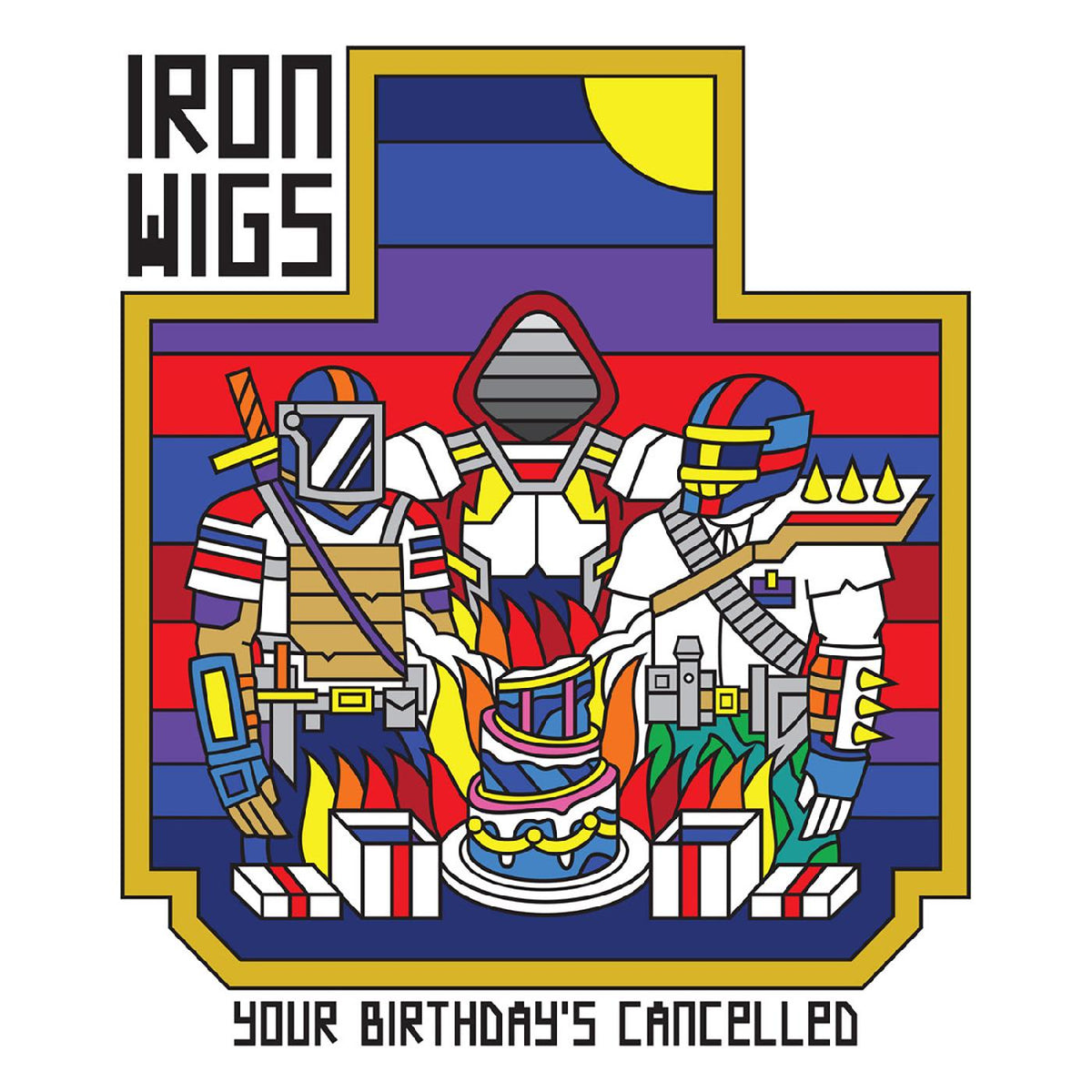 Iron Wigs - Your Birthday's Cancelled ("GRIMACE & SUNSHINE" VINYL) - Vinyl