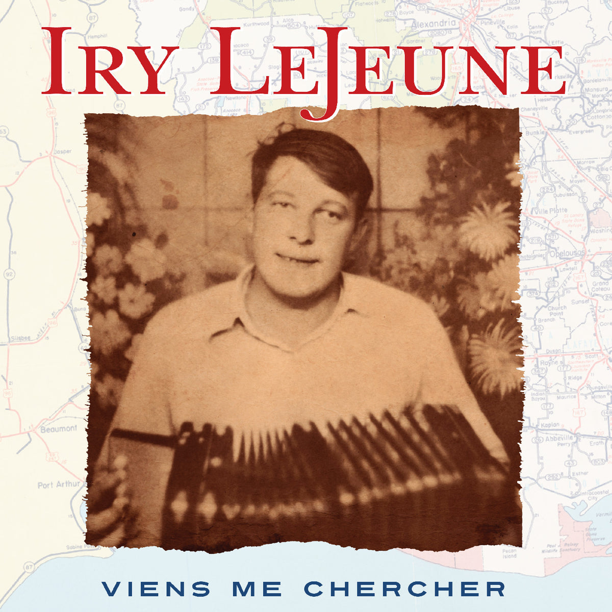 Iry Lejeune - Viens Me Chercher (Opaque Sky Blue And Opaque Red Vinyl) - Vinyl