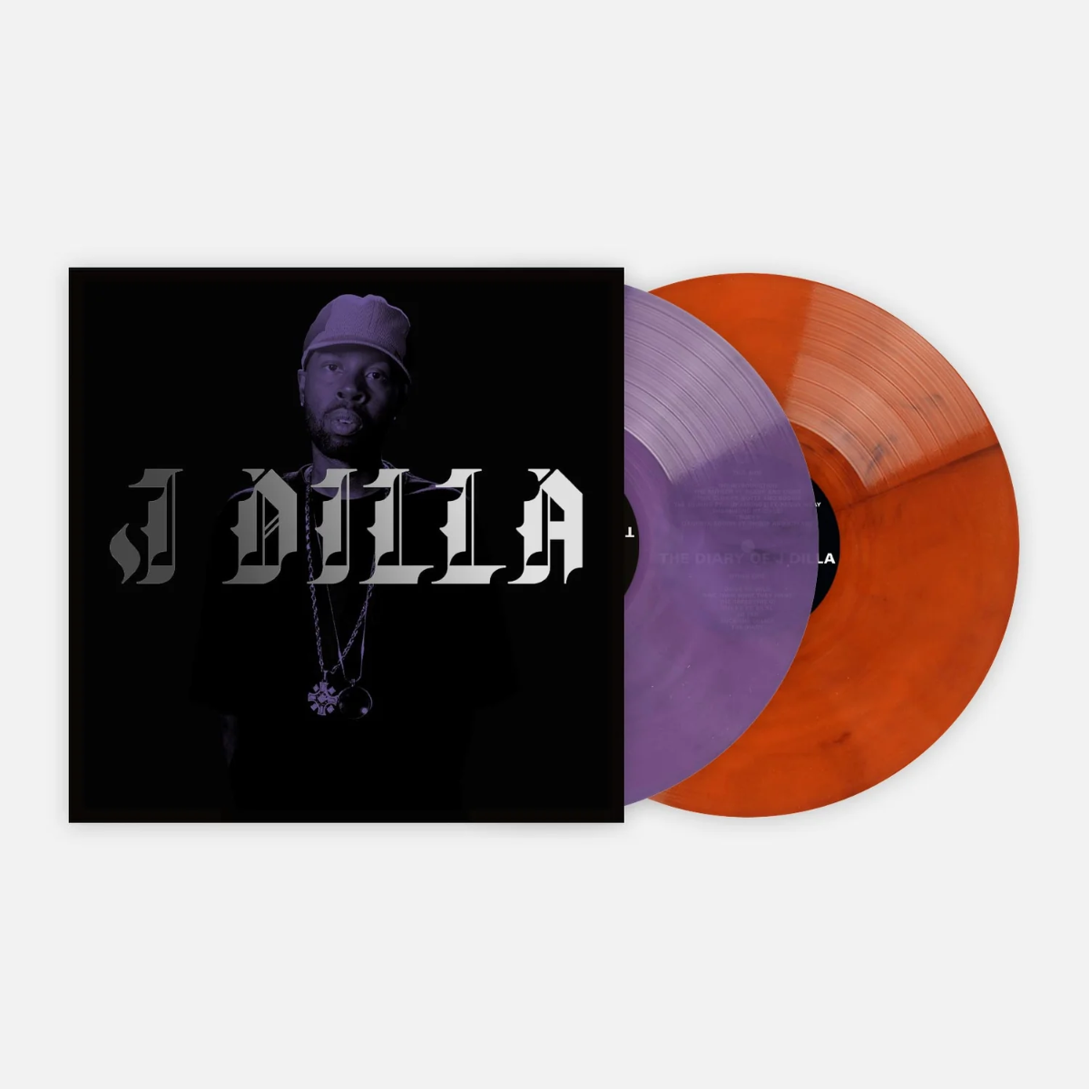 J Dilla - The Diary of J Dilla (Limited Edition, Purple & Orange Marble Colored Vinyl) (2 Lp) - Vinyl