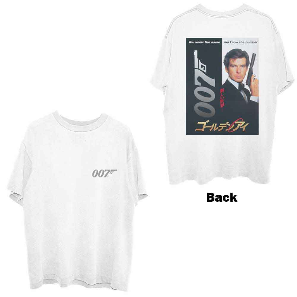 James Bond 007 - Goldeneye Japanese Poster - T-Shirt White