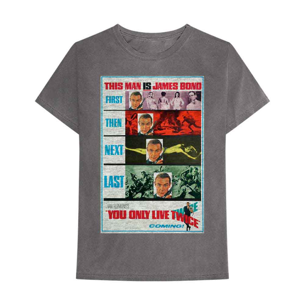 James Bond 007 - You Only Live Twice - T-Shirt Grey