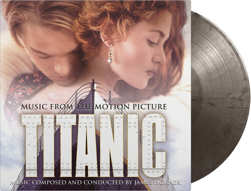James Horner - Titanic (Original Soundtrack) (Colored Vinyl, Silver, Black, 180 Gram Vinyl, Limited Edition) [Import] (2 Lp's) - Vinyl