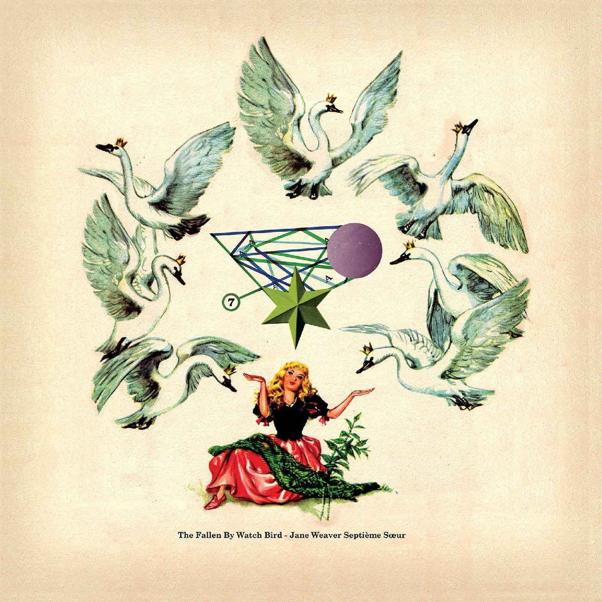 Jane Weaver - The Fallen By Watch Bird (Expanded Edition) (Marine & Cream Vinyl) - Vinyl