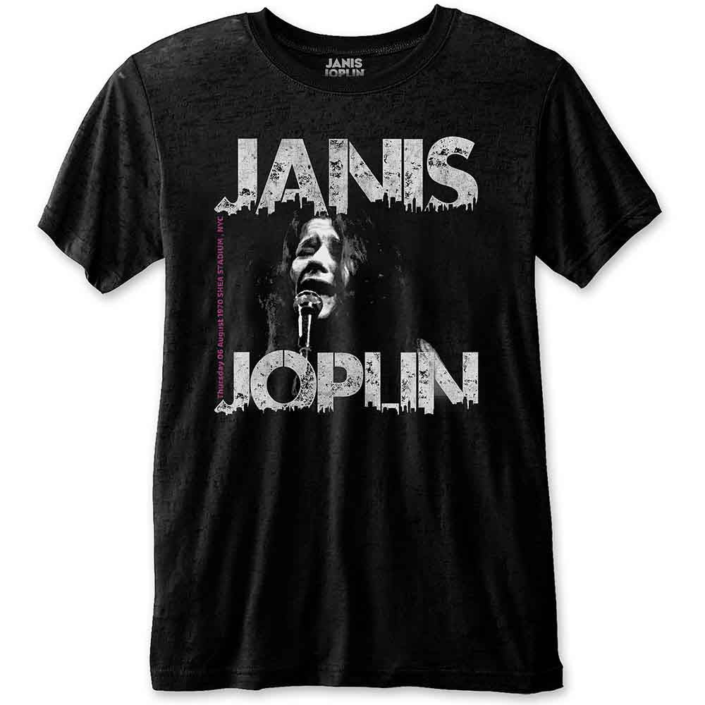 Janis Joplin - Shea '70 - T-Shirt Black