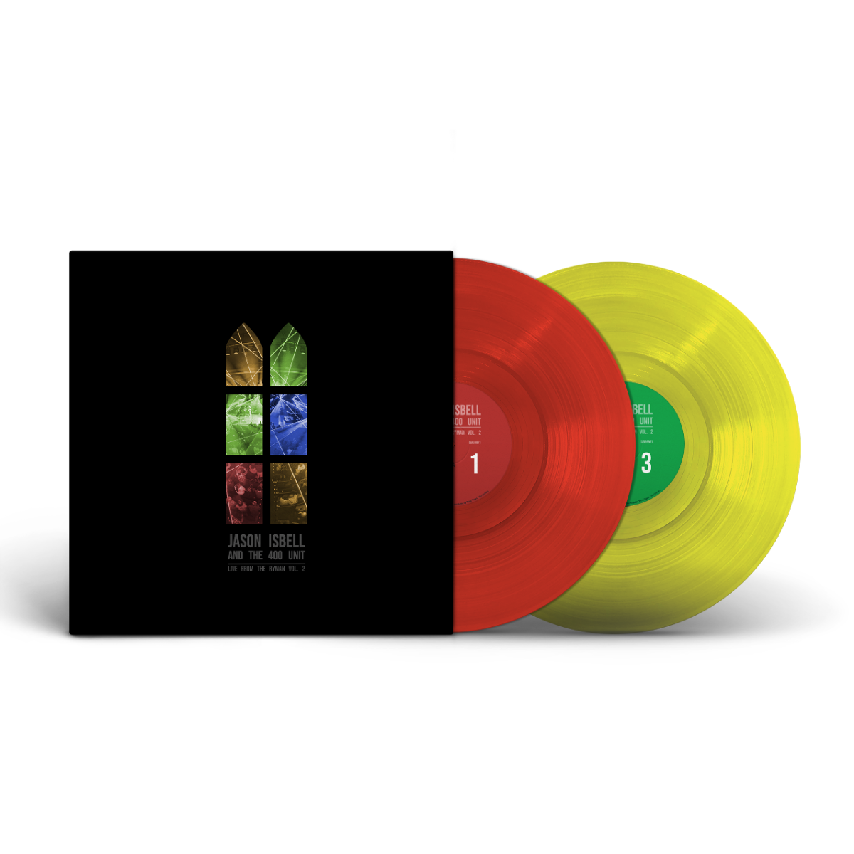 Jason Isbell & The 400 Unit - Live From The Ryman 2 (Indie Exclusive, Colored Vinyl, Yellow, Red) (2 Lp) - Vinyl