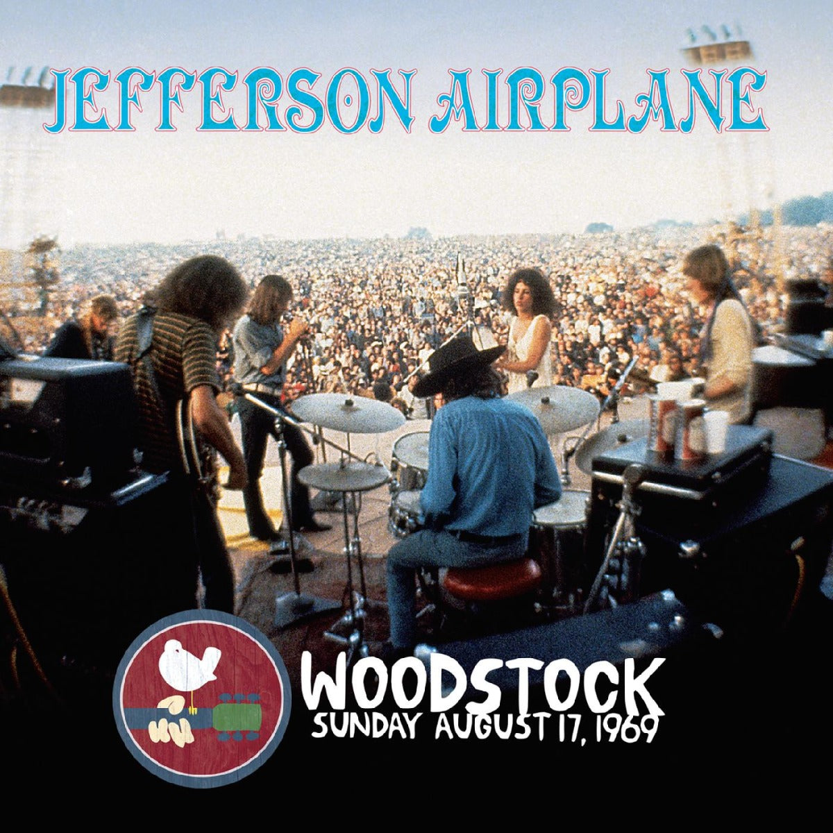Jefferson Airplane - Woodstock Sunday August 17, 1969 (Iridescent Clouds Breaking Blue Vinyl, Double Gatefold Jacket With Liner Notes And Photos) (3 Lp's) - Vinyl
