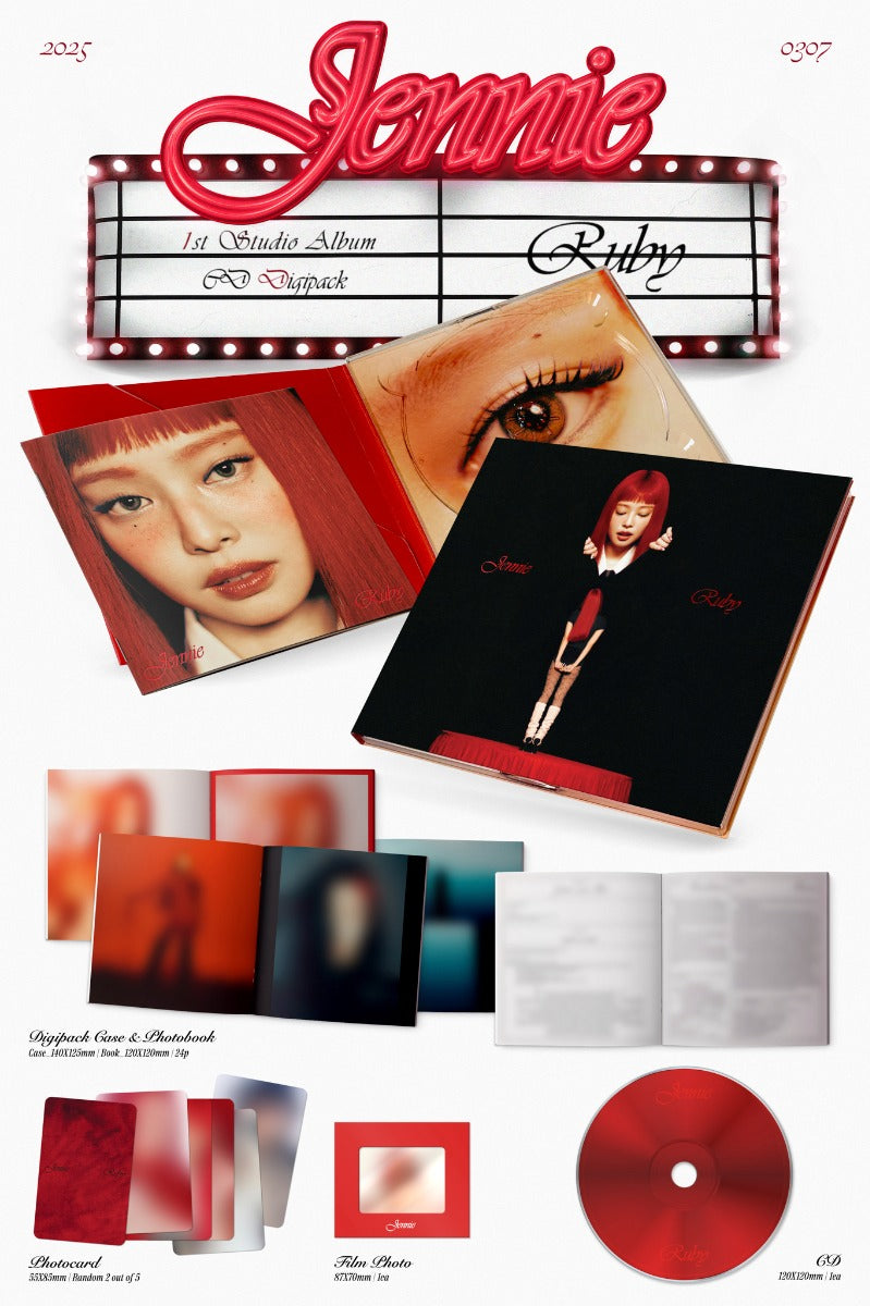Jennie - Ruby [Explicit Content] (Photo Book, Digipack Packaging) - CD