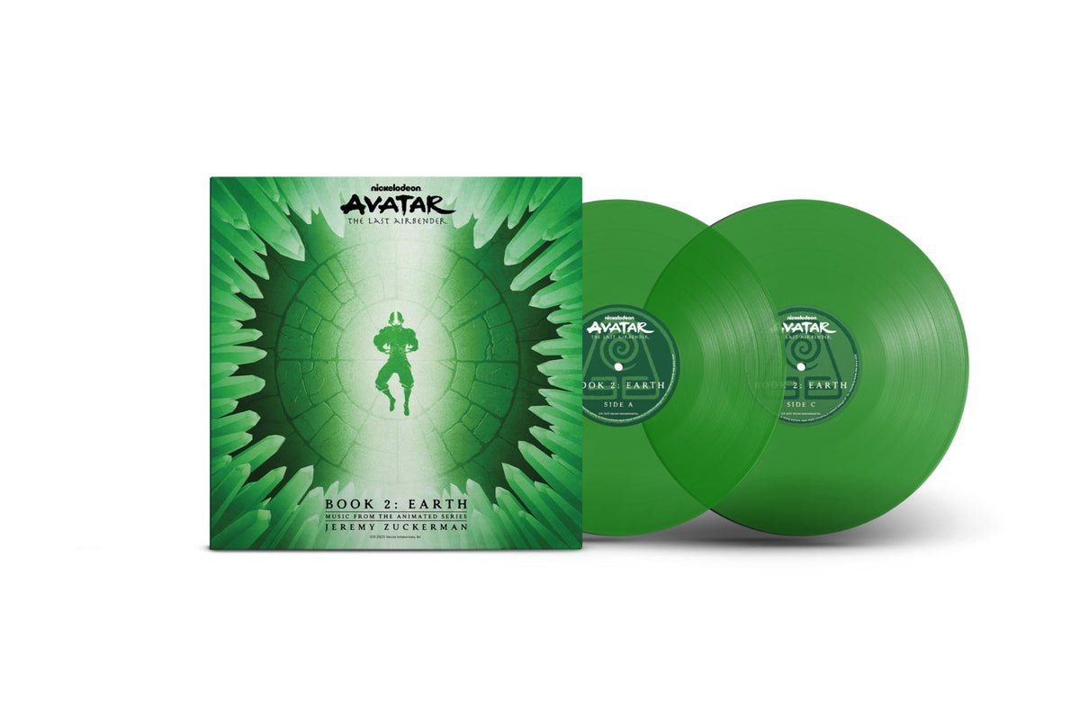 Jeremy Zuckerman - Avatar: The Last Airbender - Book 2: Earth (Music From The Animated Series) (Green Vinyl) [2LP] - Vinyl