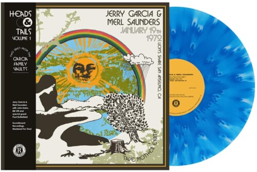 Jerry Garcia & Merl Saunders - Heads & Tails Vol. 1 [Cloudy Blue LP] - Vinyl
