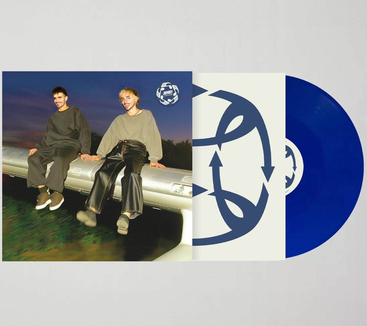 Jersey - Over & Over (Transparent Cobalt Blue 12" E.P.) - Vinyl