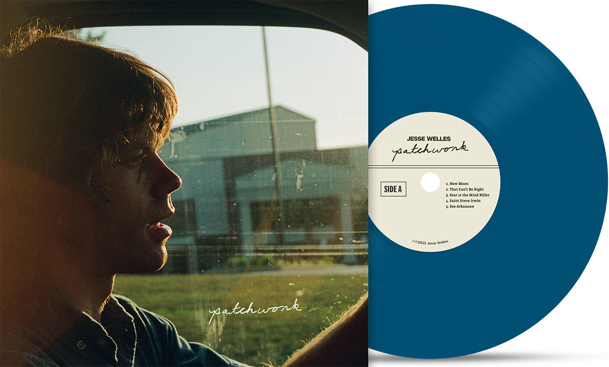 Jesse Welles - Patchwork (Indie Exclusive) (Gatefold) [Sea Blue Vinyl] - Vinyl