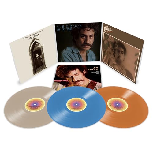 Jim Croce - The Definitive Croce [Bone/Sky Blue/Tangerine 3 Lp] - Vinyl