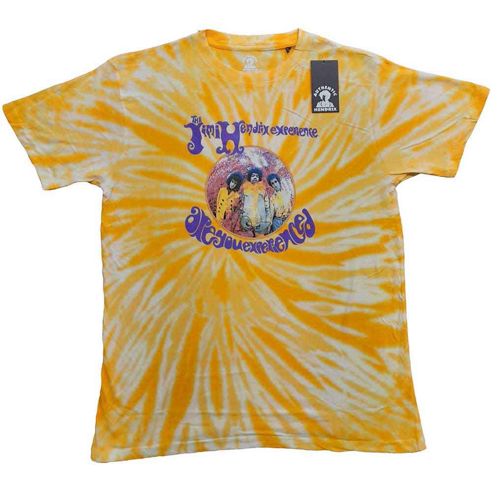 Jimi Hendrix - Are You Experienced - T-Shirt Yellow