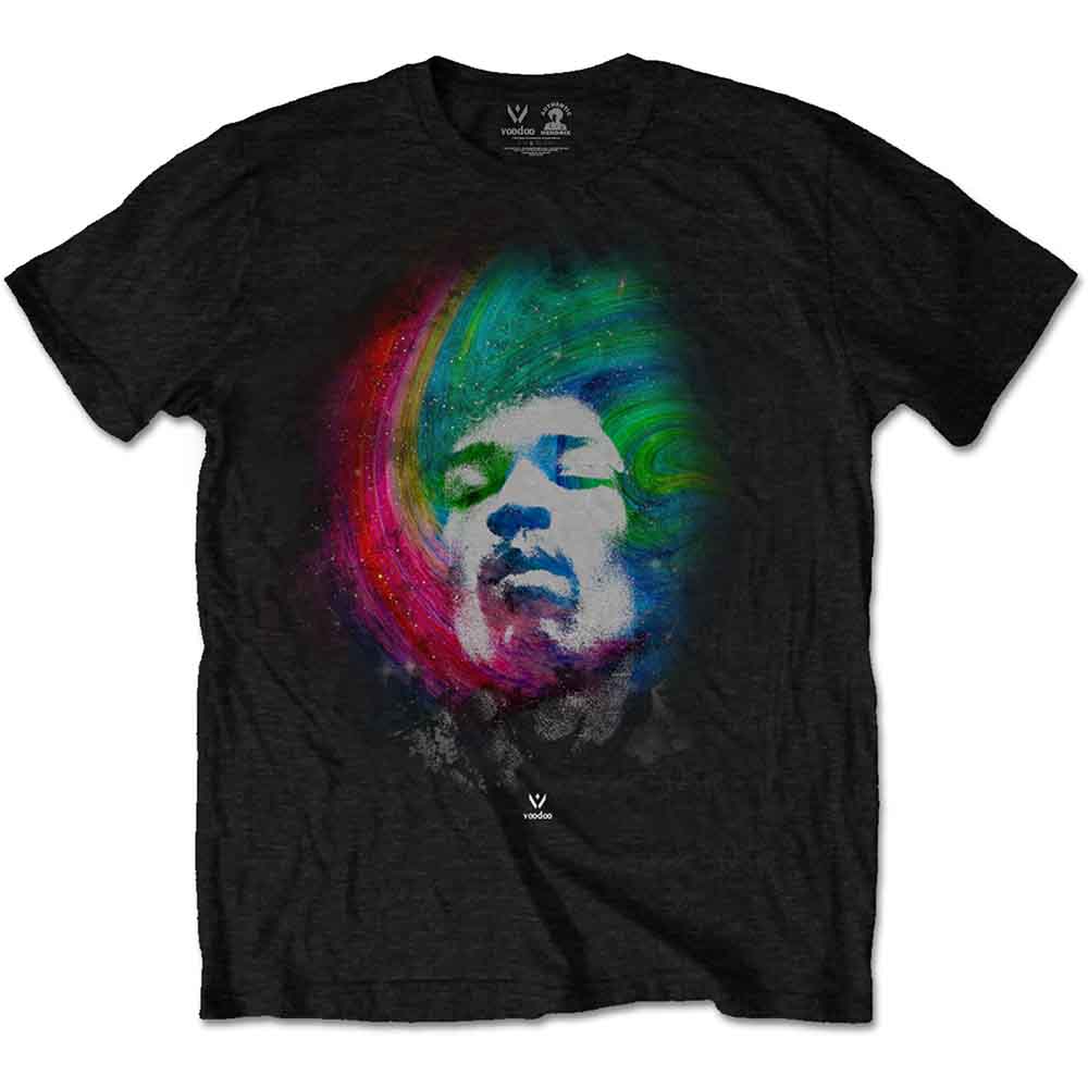 Jimi Hendrix - Galaxy - T-Shirt Black
