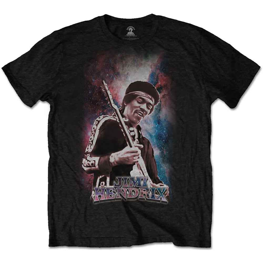 Jimi Hendrix - Galaxy - T-Shirt Black