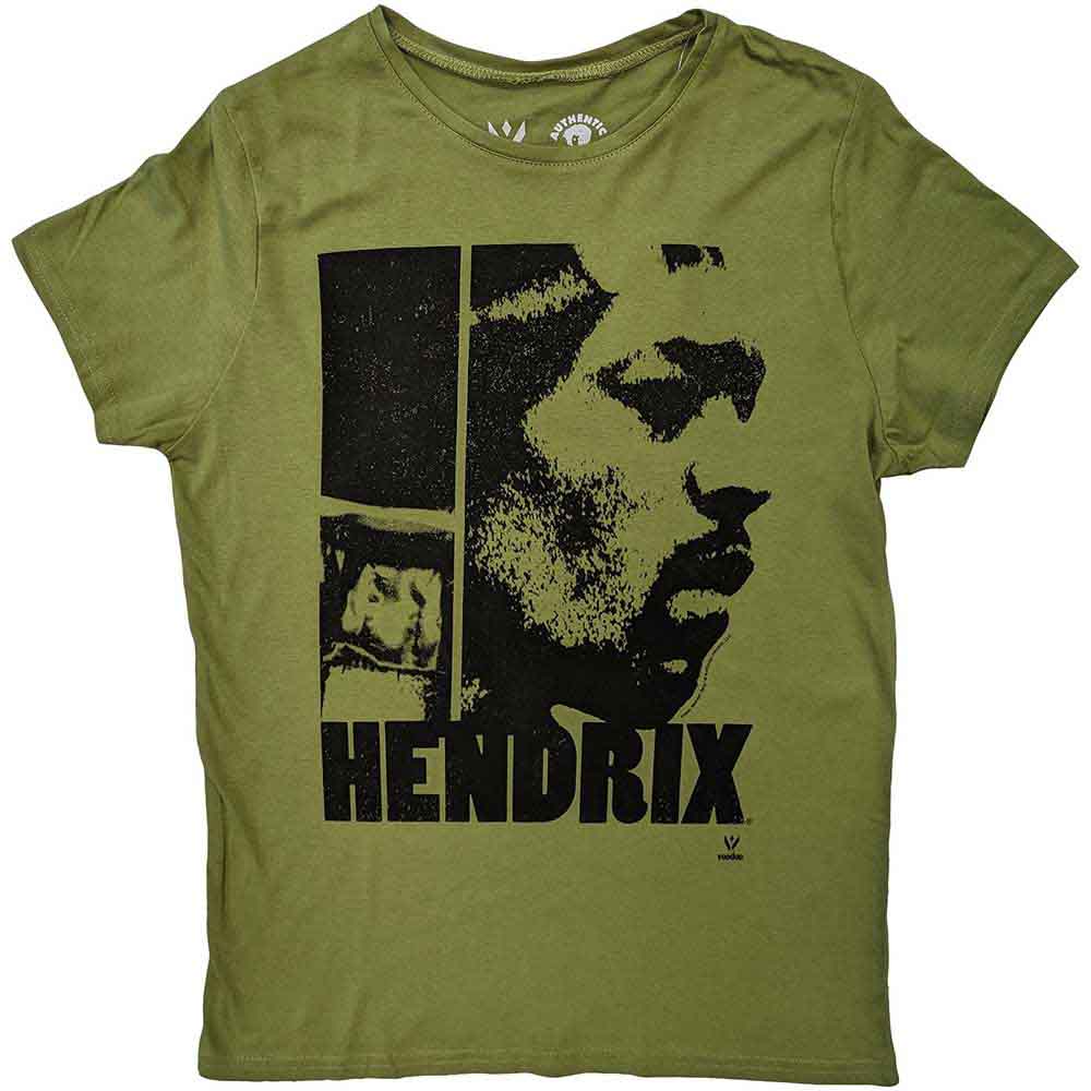 Jimi Hendrix - Let Me Live - T-Shirt Green