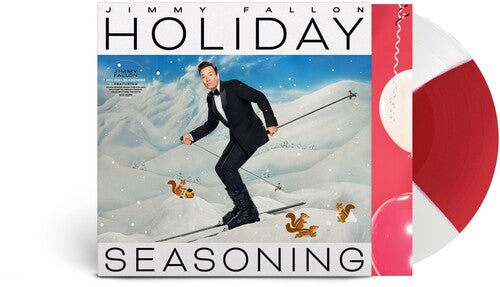 Jimmy Fallon - Holiday Seasoning (Red & White Peppermint Swirl Colored Vinyl) - Vinyl
