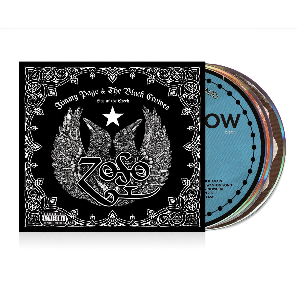 Jimmy Page & The Black Crowes - Live At The Greek (3 CD digipak) - CD