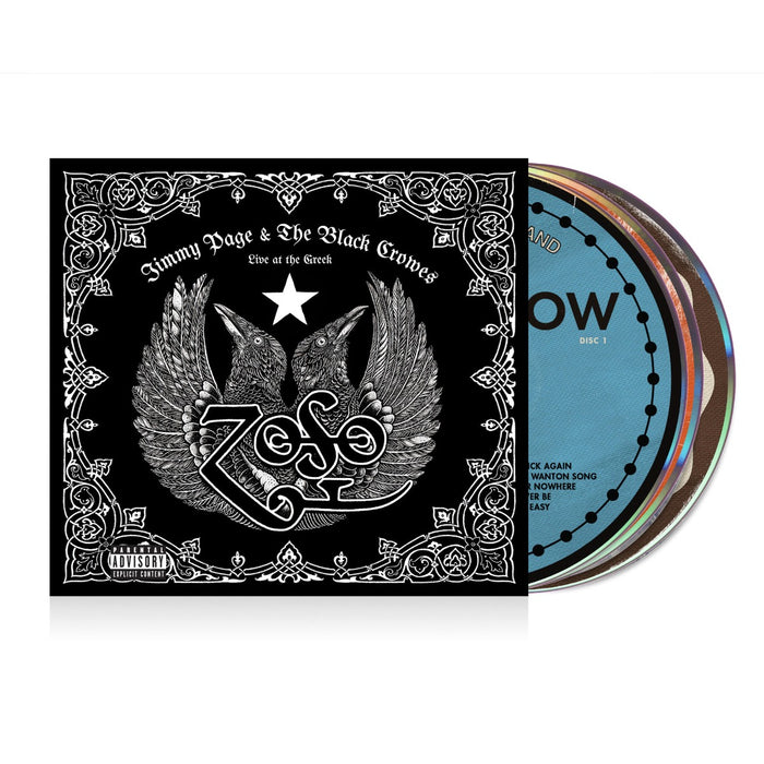 Jimmy Page & The Black Crowes - Live At The Greek (3 CD digipak) - CD