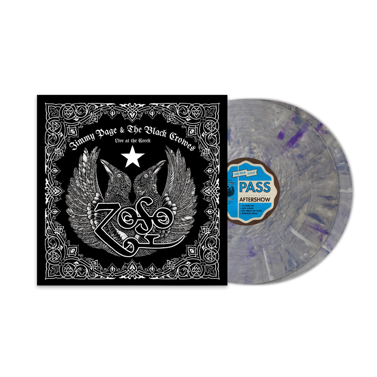 Jimmy Page & The Black Crowes - Live At The Greek (Decepticons Marble Color) (Indie Exclusive) (2LP) - Vinyl