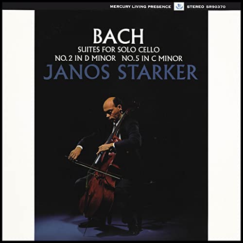 János Starker - Bach: Suites 2 & 5 [LP] - Vinyl