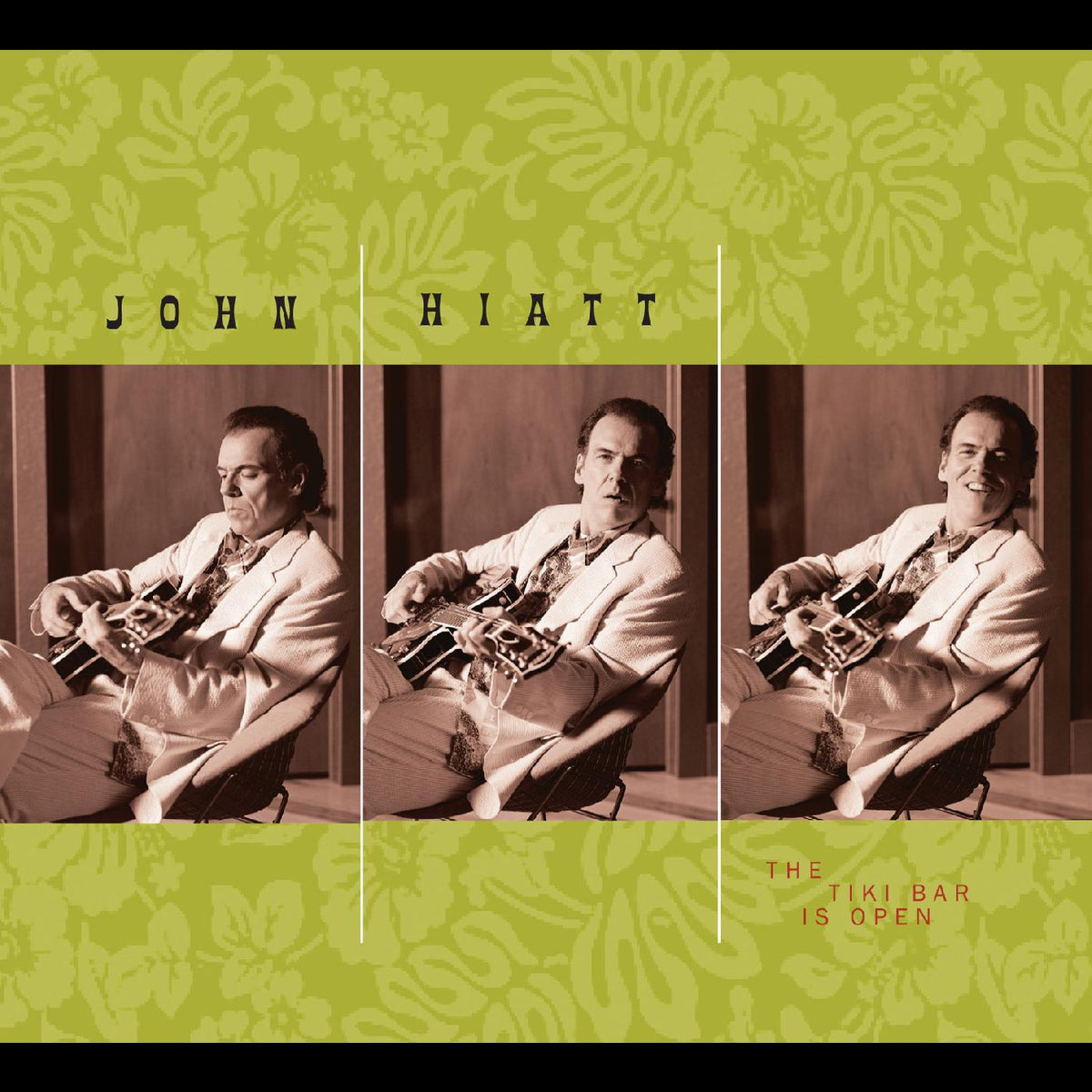 John Hiatt - The Tiki Bar Is Open (TRANSPARENT GREEN VINYL) - Vinyl
