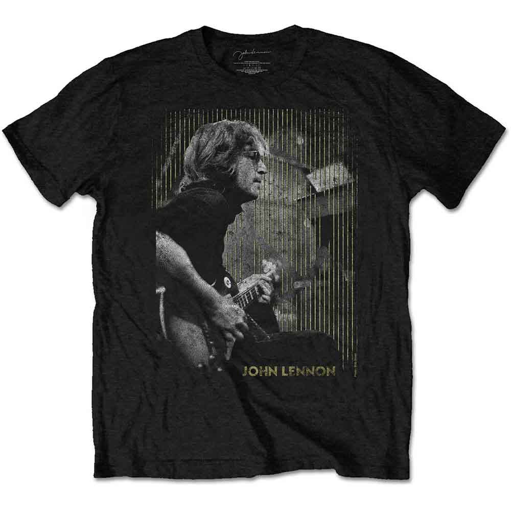 John Lennon - Gibson - T-Shirt Black