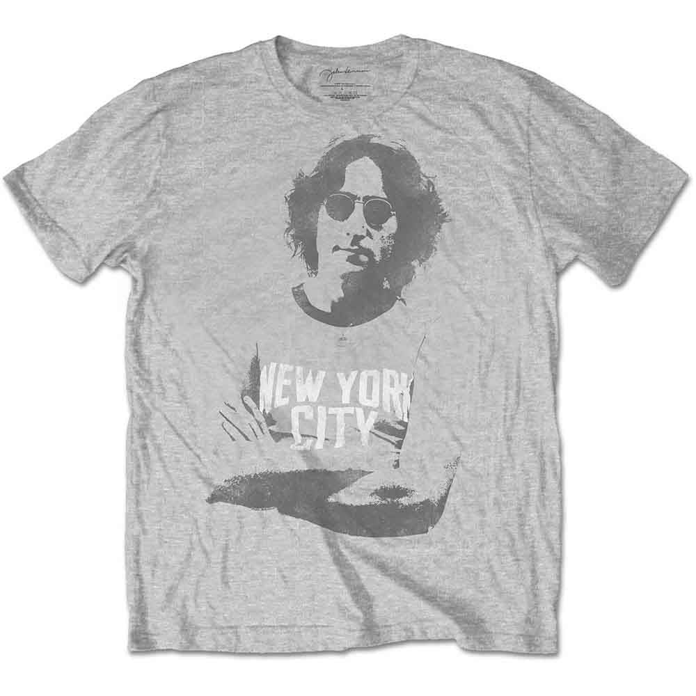 John Lennon - NYC - T-Shirt Grey