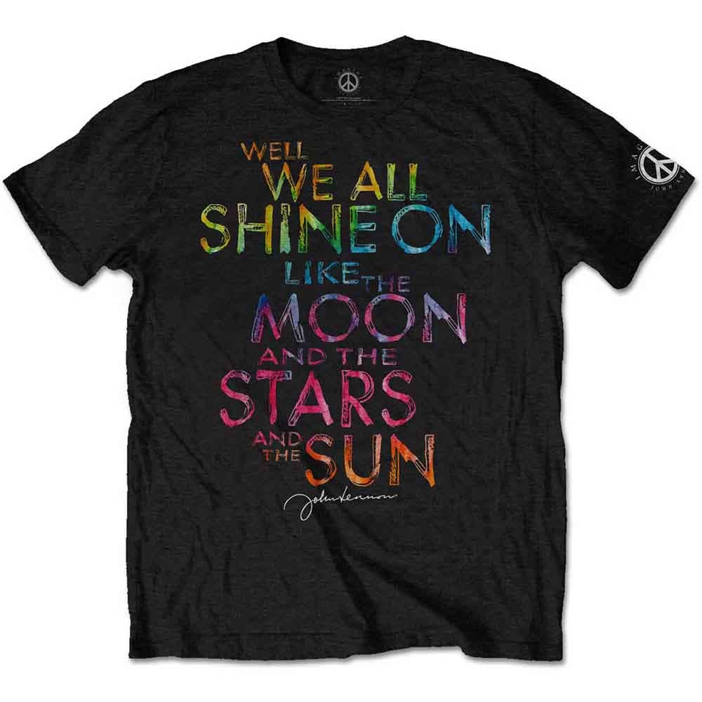 John Lennon - Shine On - T-Shirt Black
