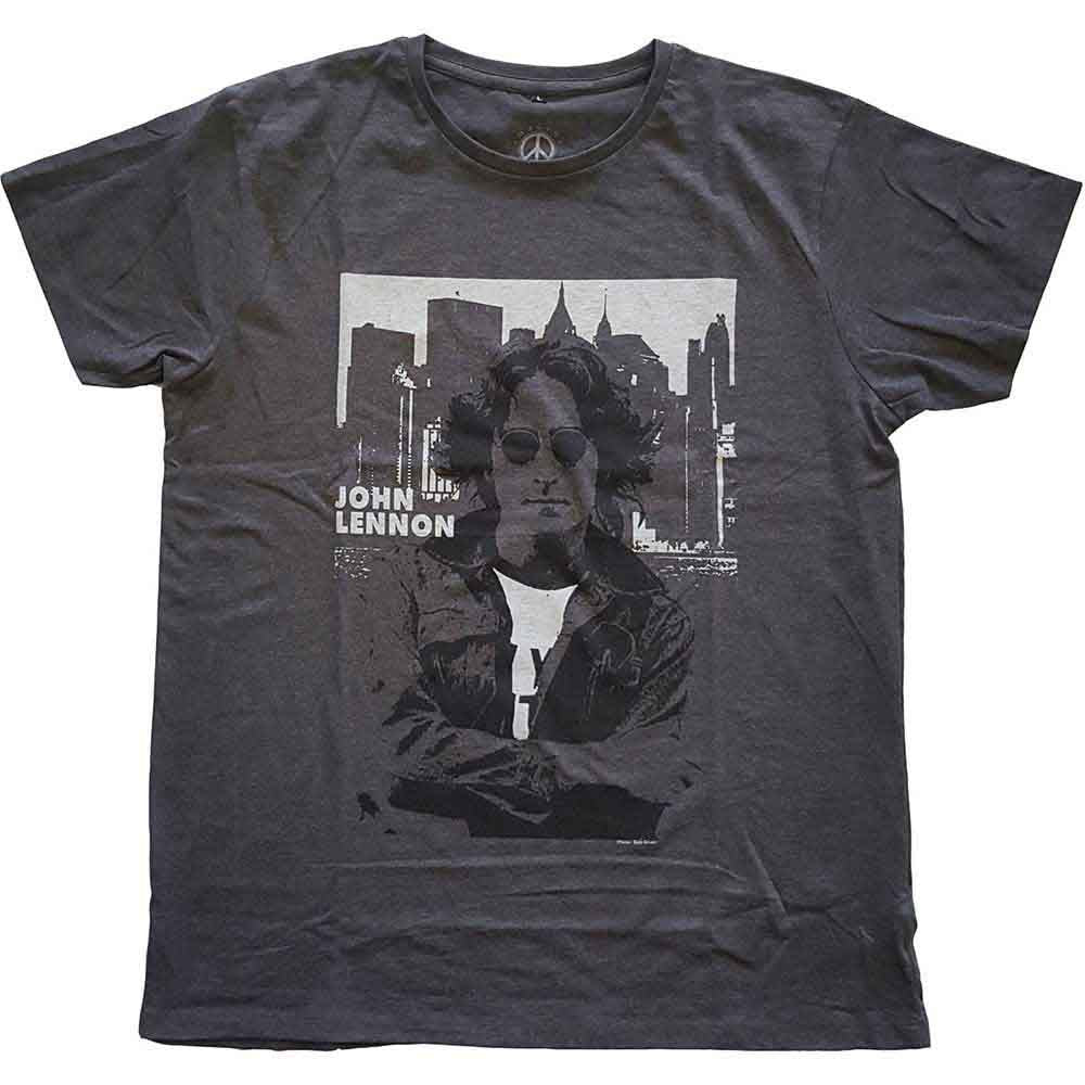 John Lennon - Skyline - T-Shirt Grey