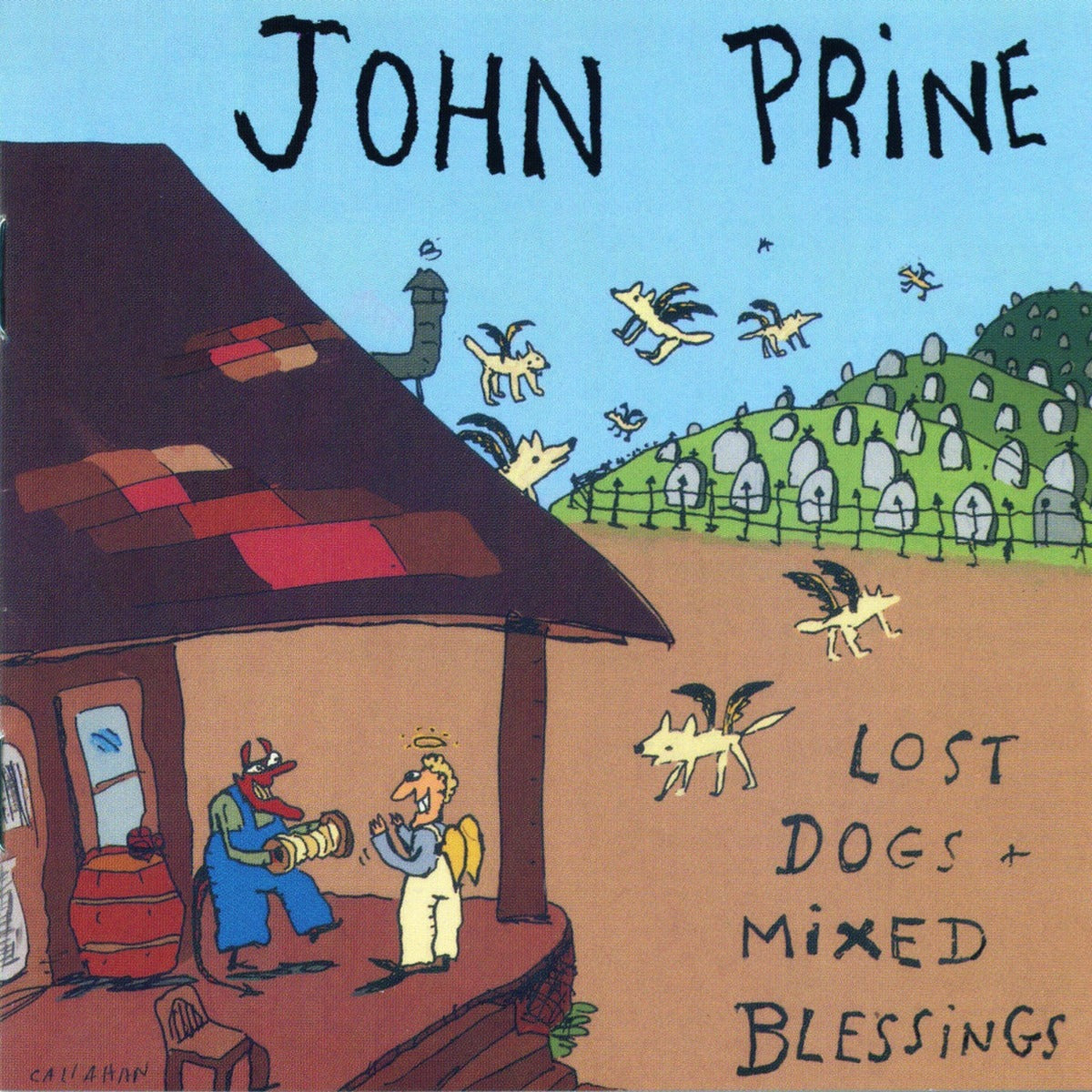 John Prine - Lost Dogs + Mixed Blessings (Black 2LP) - Vinyl