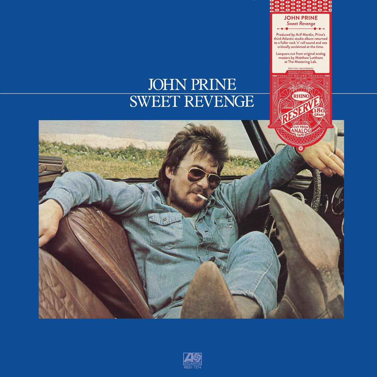 John Prine - Sweet Revenge (Limited Edition, Audiophile, 180 Gram Vinyl, Brick & Mortar Exclusive) - Vinyl