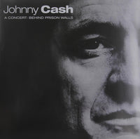 Johnny Cash - A Concert: Behind Prison Walls (Black & White Marble Colored Vinyl) - Vinyl