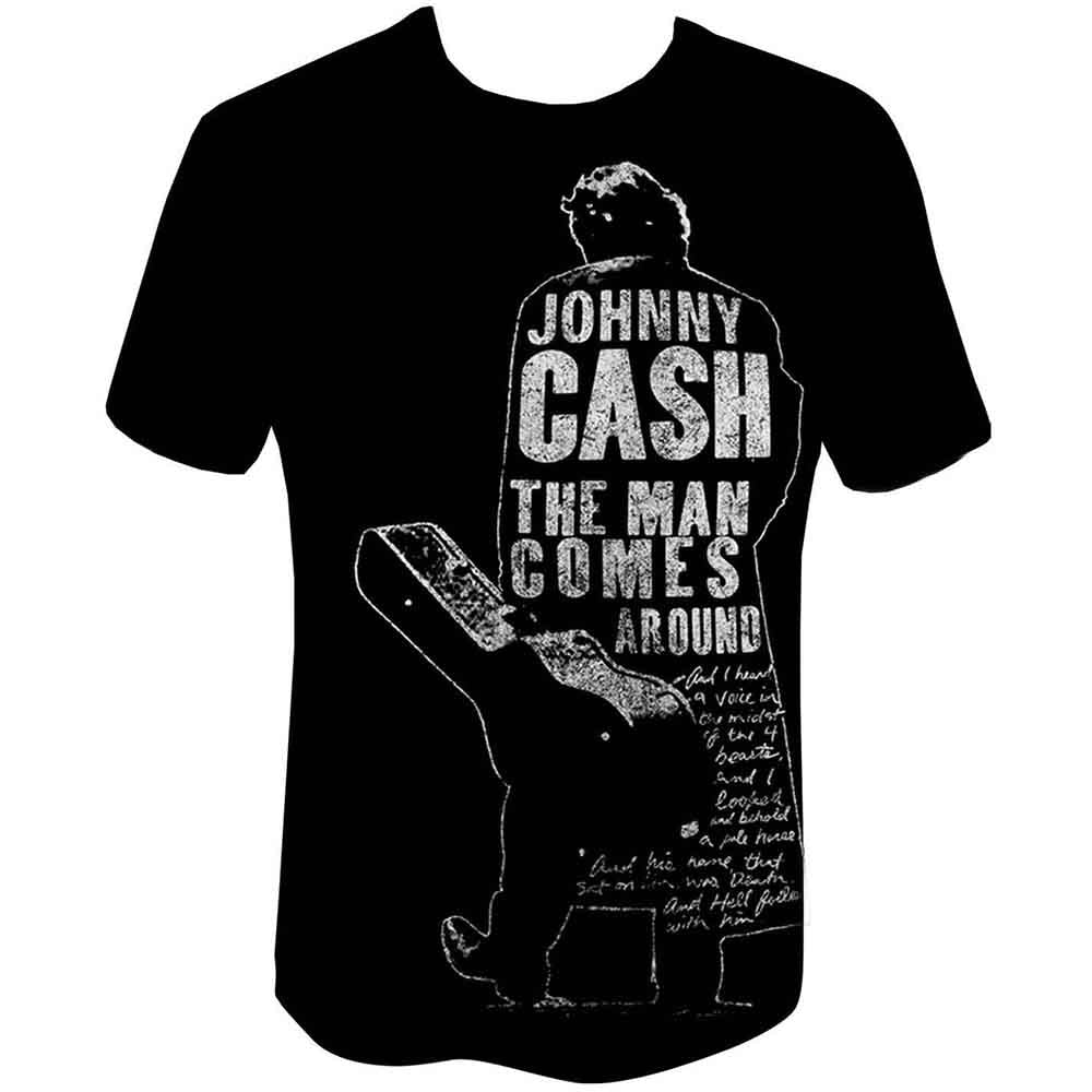 Johnny Cash - Man Comes Around - T-Shirt Black