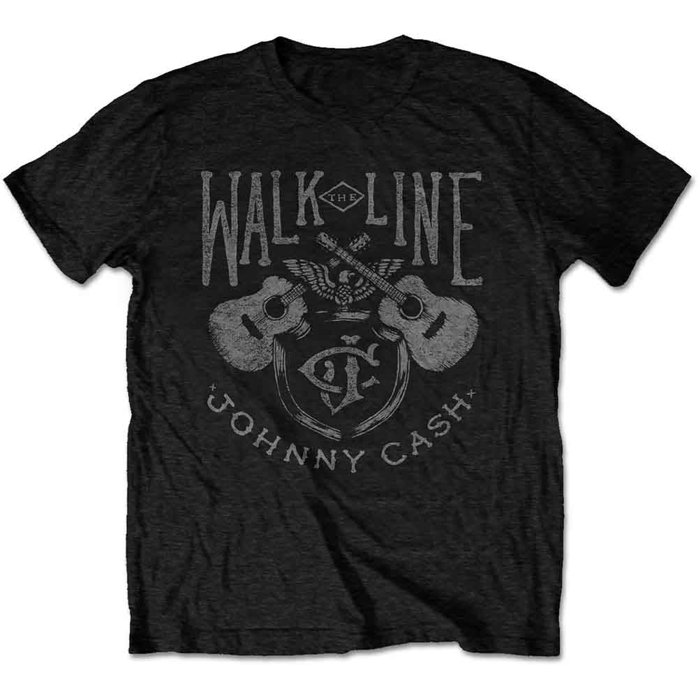 Johnny Cash - Walk The Line - T-Shirt Black
