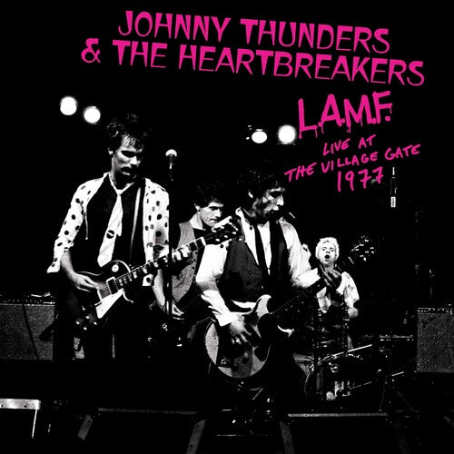 Johnny Thunders & The Heartbreakers - L.A.M.F. Live At The Village Gate 1977 (Colored Vinyl, Pink & Black Splatter) - Vinyl