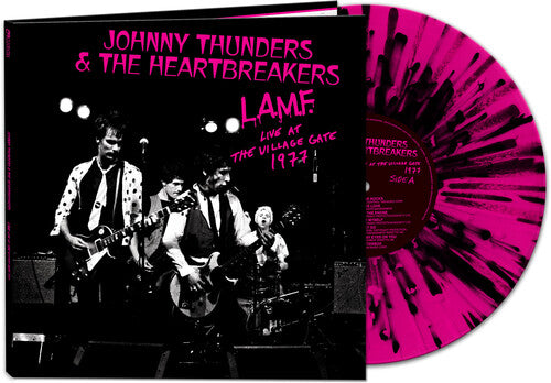 Johnny Thunders & The Heartbreakers - L.A.M.F. Live At The Village Gate 1977 (Colored Vinyl, Pink & Black Splatter) - Vinyl