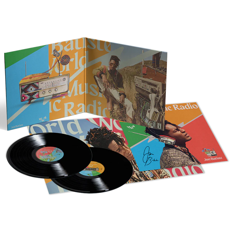 Jon Batiste - World Music Radio (Limited Edition, Signed Litograph) (2 Lp's) - Vinyl