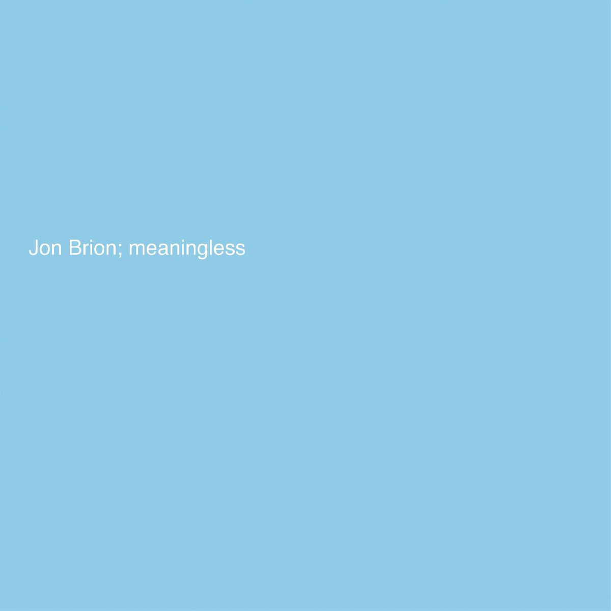 Jon Brion - Meaningless - Vinyl