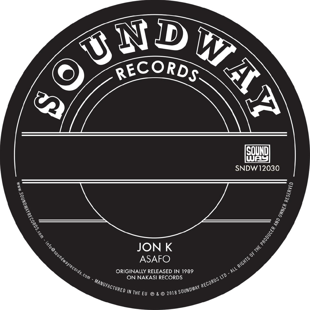 Jon K / Pat Thomas - Asafo / Enye Woa - Vinyl